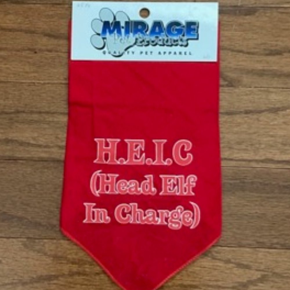 Mirage Pet Christmas Dog Bandana
